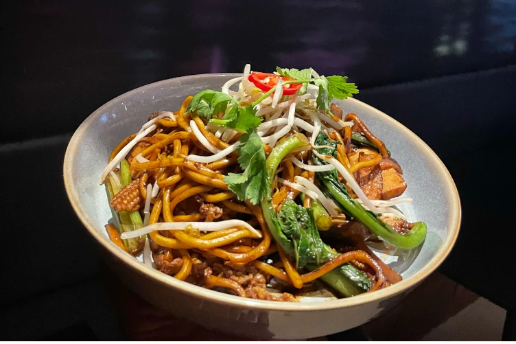 Mr Wabi Veggie Hokkien Noodles is a great option for those looking for a light main meal.