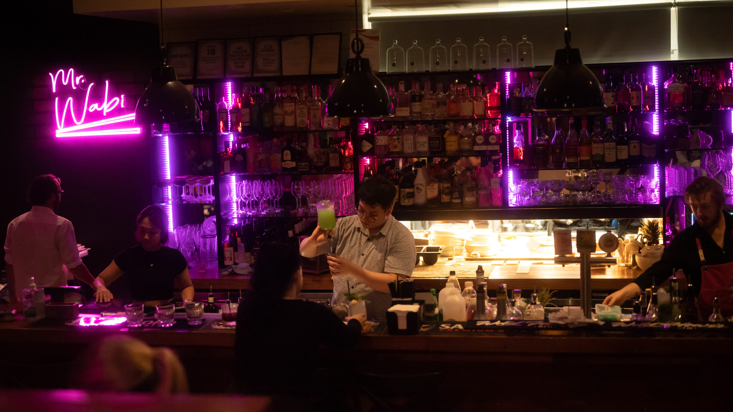 crispy asian food bao buns and dumplings at mr wabi